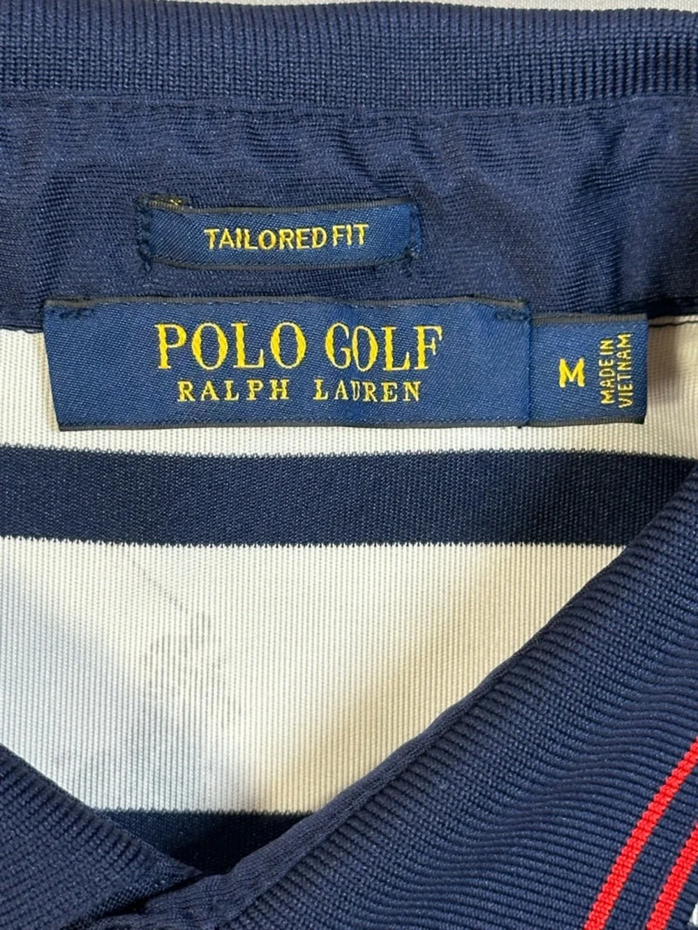 Polo Ralph Lauren 2016 Ryder Cup Hazeltine Striped Short Sleeve Shirt - Mens Med